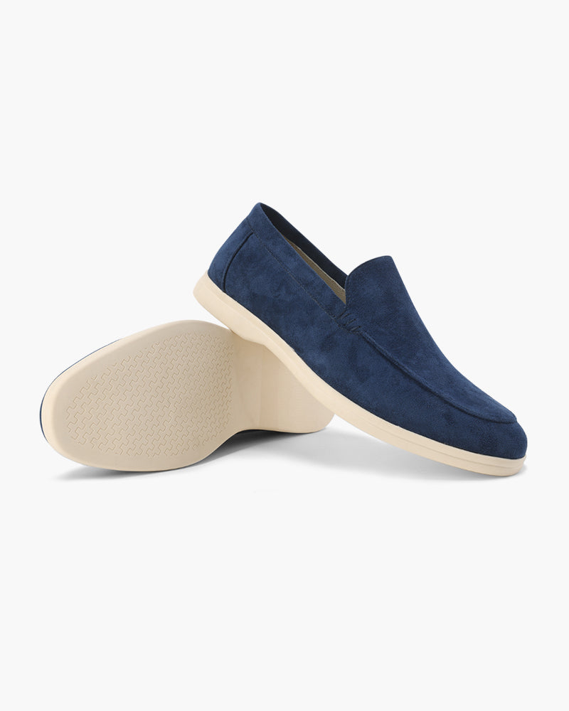 Herre Slip-On Loafers i Ruskindslook – Lette smart-casual sko til hverdagsbrug