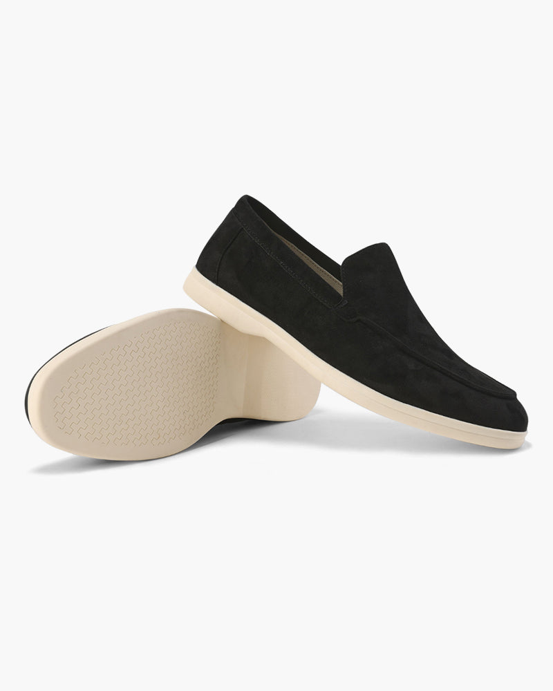 Herre Slip-On Loafers i Ruskindslook – Lette smart-casual sko til hverdagsbrug