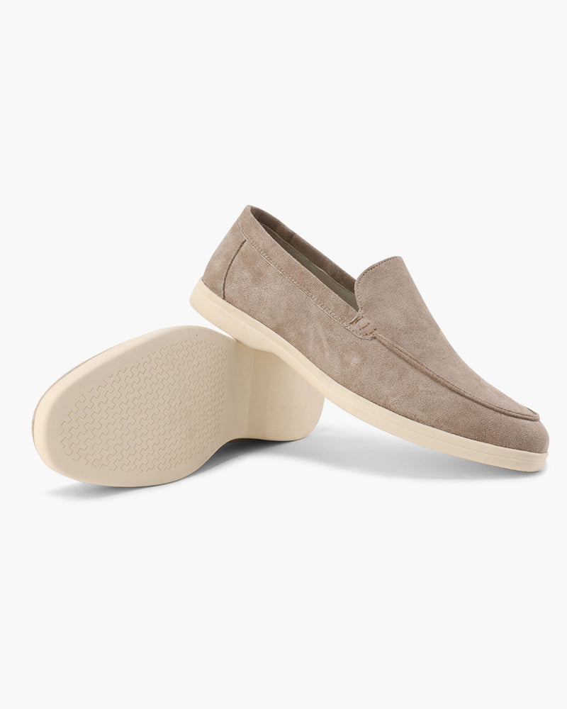 Herre Slip-On Loafers i Ruskindslook – Lette smart-casual sko til hverdagsbrug