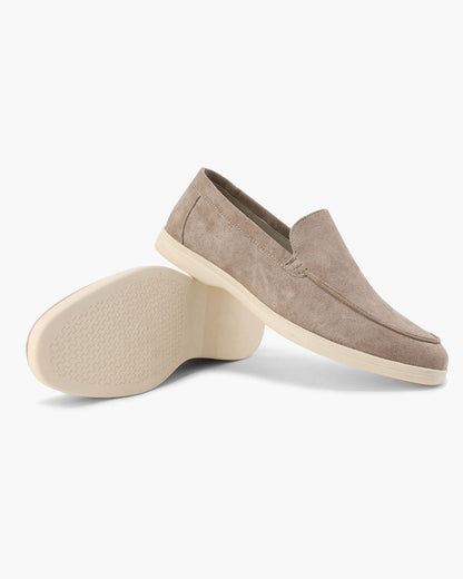 Herre Slip-On Loafers i Ruskindslook – Lette smart-casual sko til hverdagsbrug