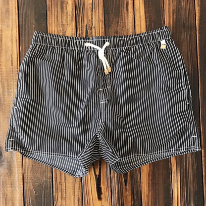 Herre Badeshorts Med Print Og Snøre – Let Sommershorts Til Strand, Pool, Ferie Og Fritidsaktiviteter