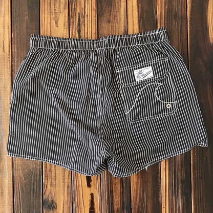 Herre Badeshorts Med Print Og Snøre – Let Sommershorts Til Strand, Pool, Ferie Og Fritidsaktiviteter
