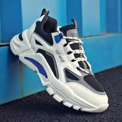 Men's Sneakers with a Sculpted Layered Sole and Mesh Upper – Modern Casual Shoes for Everyday Wear, Walks, and Relaxed Outfits