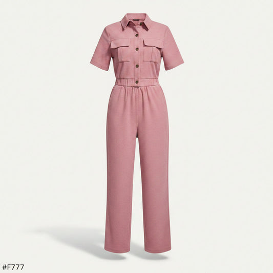 Women's 2-piece Corduroy Trousers and Blazer Set – Soft and Stylish Outfit for the Office, Everyday Wear, Leisure and Smart Casual Style