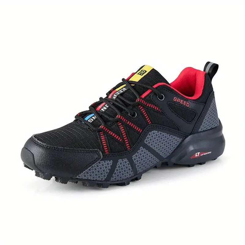 Herre Trailsneakers Med Robust Greb Og Forstærket Design – Praktiske Sneakers Til Vandreture, Trekking, Fritid Og Udendørsbrug