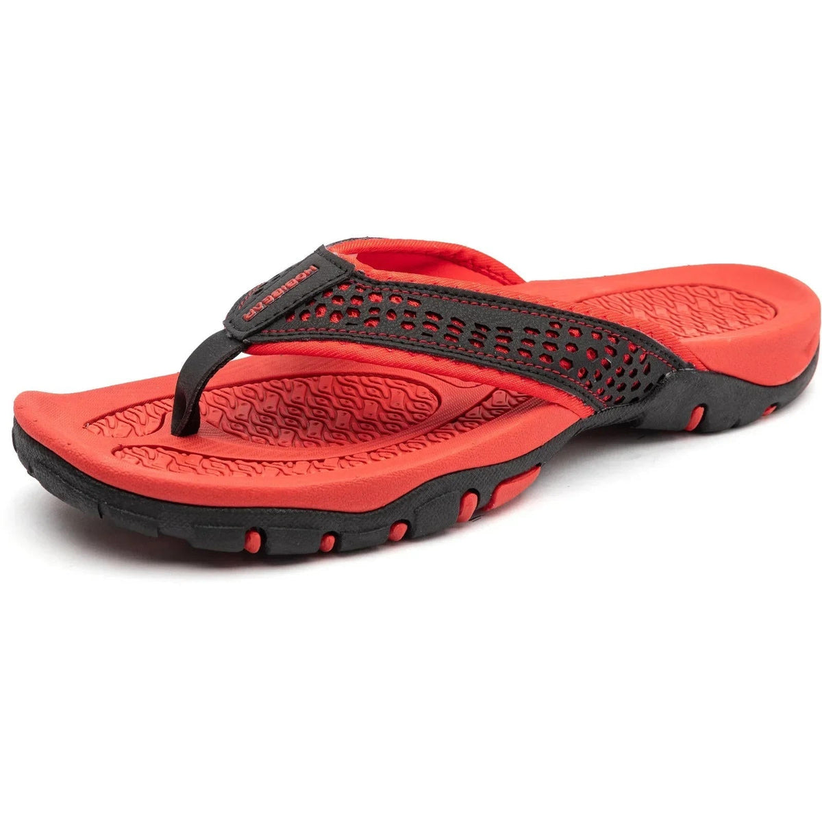 Herre Flip-flops Med Tekstureret Sål – Afslappede Sommersandaler Til Strand, Ferie, Fritid Og Udendørsbrug