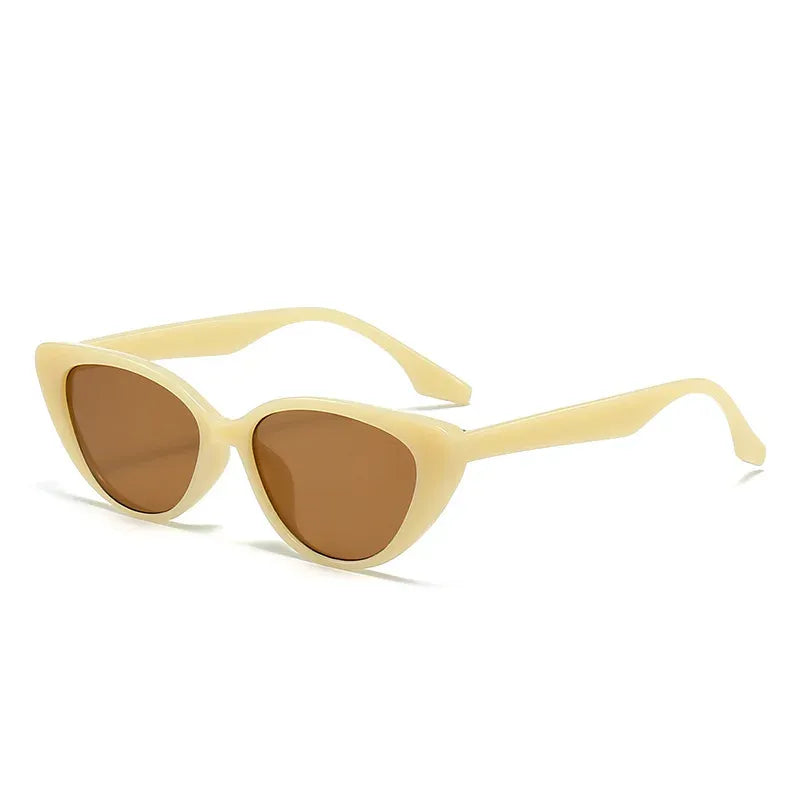 Gafas de sol cat-eye retro para mujer - Gafas de sol ligeras y elegantes para el verano, las vacaciones y el uso diario sofisticado