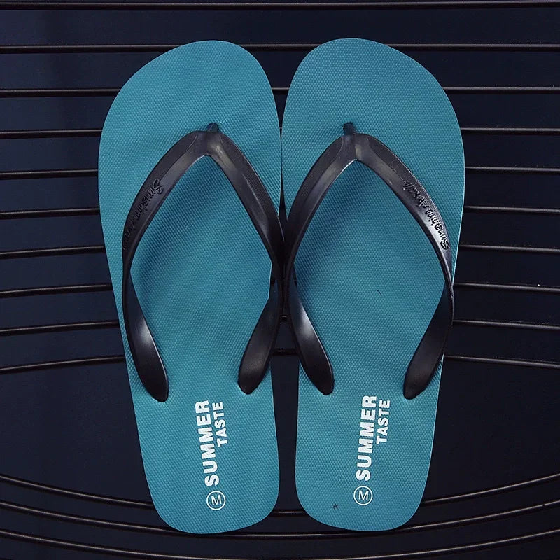 Chanclas ligeras con tira entre los dedos para hombre y suela acolchada de varias capas - Sandalias minimalistas de verano para la playa, vacaciones, uso diario y tiempo libre