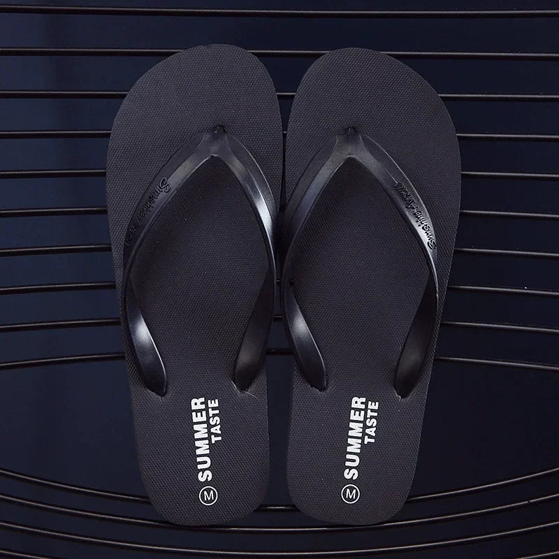 Chanclas ligeras con tira entre los dedos para hombre y suela acolchada de varias capas - Sandalias minimalistas de verano para la playa, vacaciones, uso diario y tiempo libre