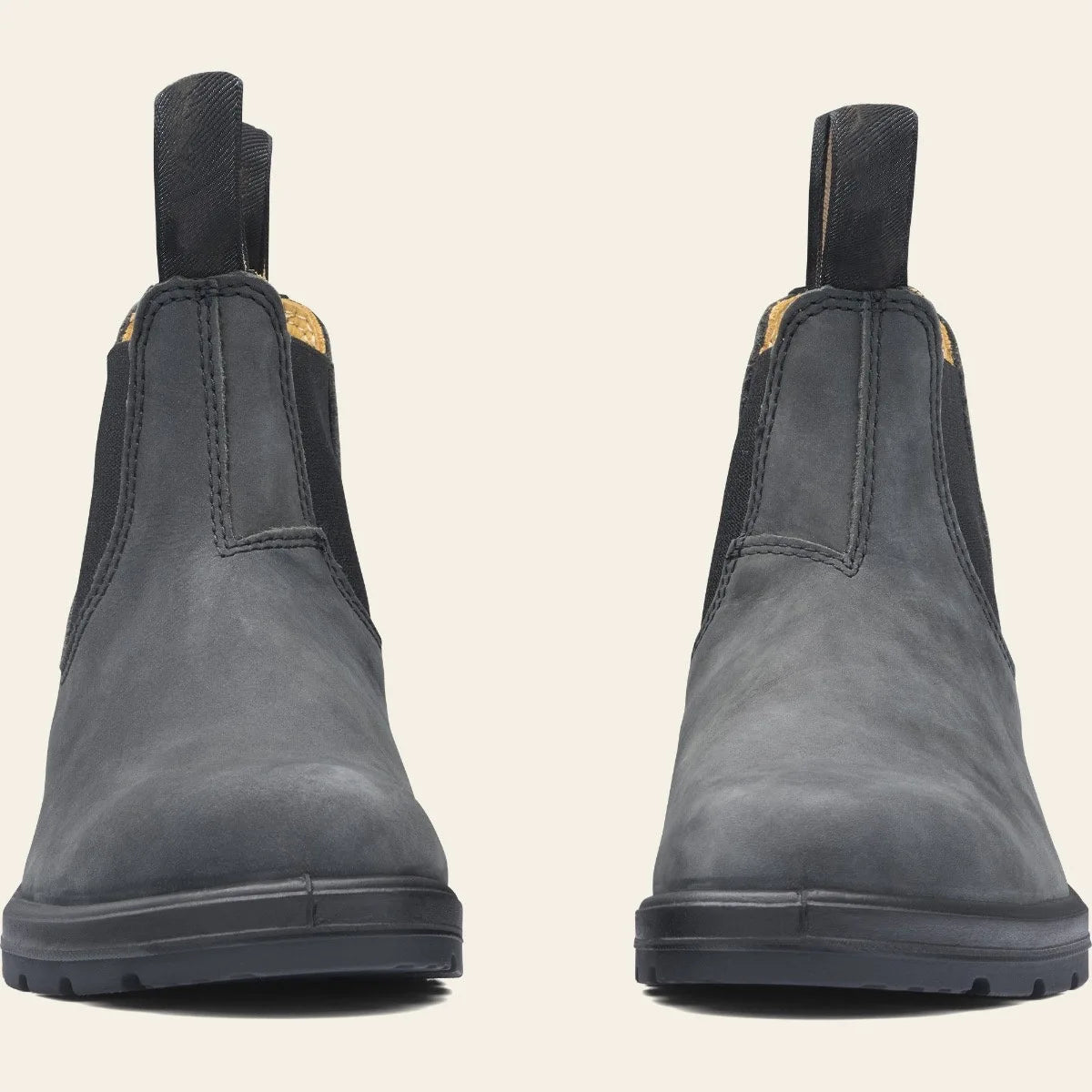 Botines Chelsea de cuero para hombre con suela antideslizante - botines resistentes para invierno, uso diario y actividades al aire libre