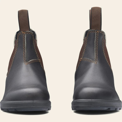 Botines Chelsea de cuero para hombre con suela antideslizante - botines resistentes para invierno, uso diario y actividades al aire libre