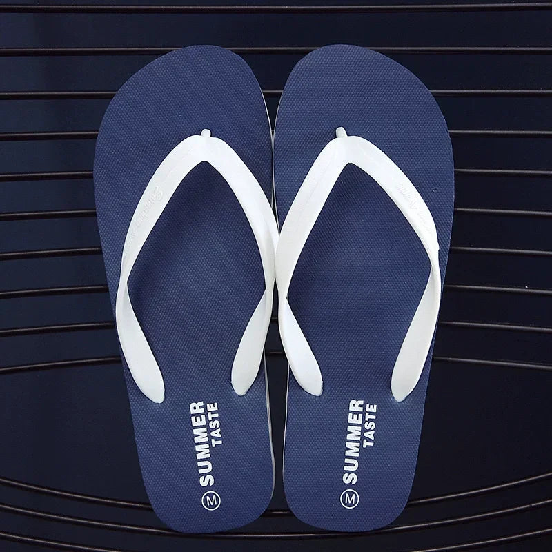 Chanclas ligeras con tira entre los dedos para hombre y suela acolchada de varias capas - Sandalias minimalistas de verano para la playa, vacaciones, uso diario y tiempo libre