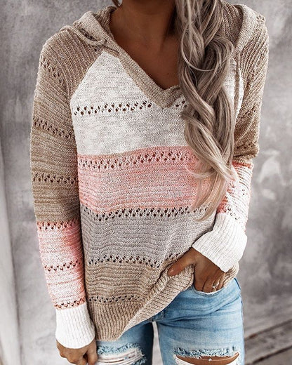Women's Modern Hoodie - Stylish and Comfortable Sweatshirt for Everyday Wear, Leisure, Relaxation, and Streetwear Style