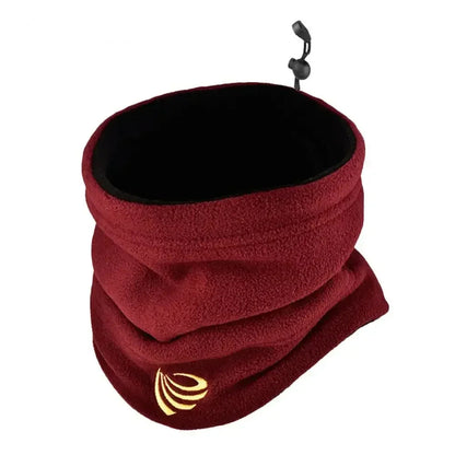 Guler tubular din fleece pentru bărbați, cu protecție pentru față și gât - accesoriu versatil pentru iarnă, pentru zile reci, sport și activități în aer liber