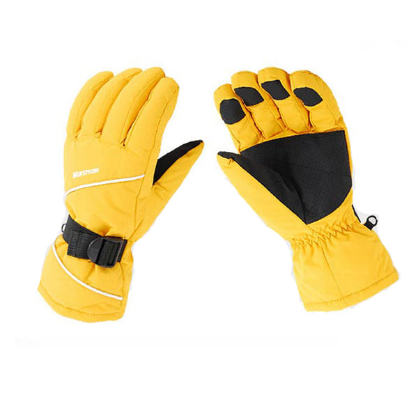 Guantes de esquí aislantes e impermeables para hombre, con diseño cortavientos y antideslizante - guantes cálidos de invierno para esquí, ciclismo, snowboard y uso en exteriores