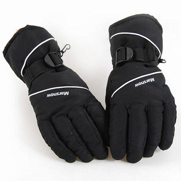 Guantes de esquí aislantes e impermeables para hombre, con diseño cortavientos y antideslizante - guantes cálidos de invierno para esquí, ciclismo, snowboard y uso en exteriores