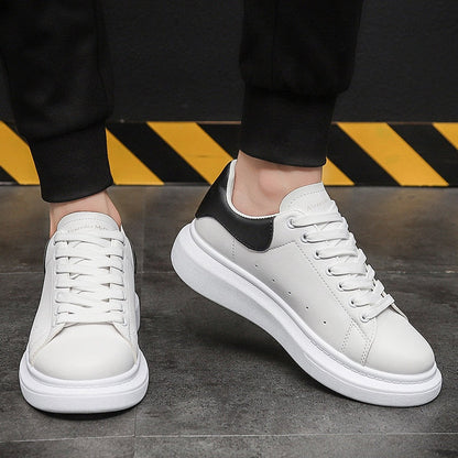 Dame Platform Sneakers med Snørebånd – Lette Hverdagssko til Gåture og Afslappet Brug