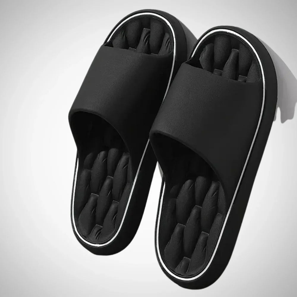 Men’s Slides with Contoured Footbed and Slip-On Design – Casual Summer Sandals for the Beach, Holidays, Leisure, and Everyday Wear