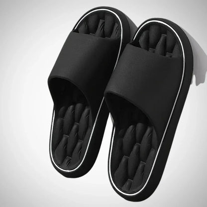 Men’s Slides with Contoured Footbed and Slip-On Design – Casual Summer Sandals for the Beach, Holidays, Leisure, and Everyday Wear