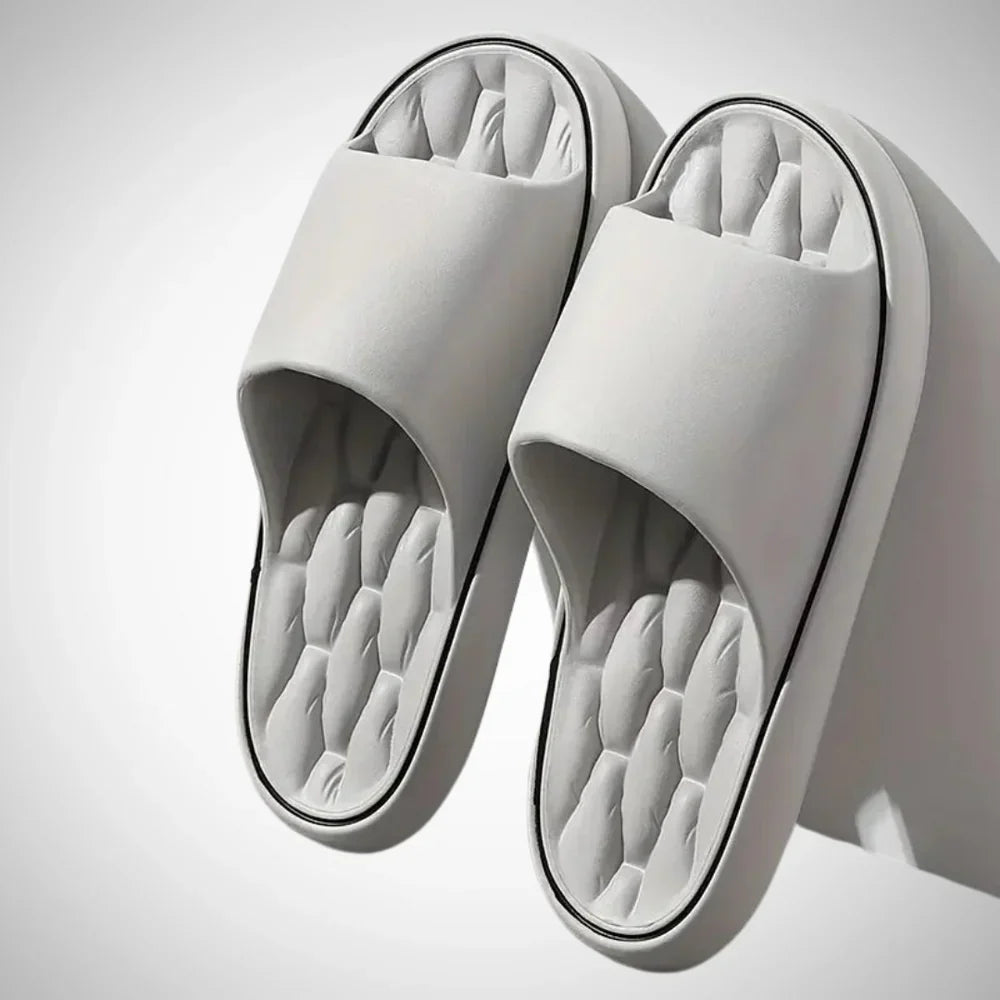 Men’s Slides with Contoured Footbed and Slip-On Design – Casual Summer Sandals for the Beach, Holidays, Leisure, and Everyday Wear