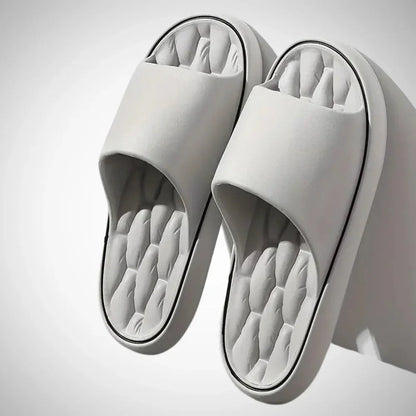 Men’s Slides with Contoured Footbed and Slip-On Design – Casual Summer Sandals for the Beach, Holidays, Leisure, and Everyday Wear