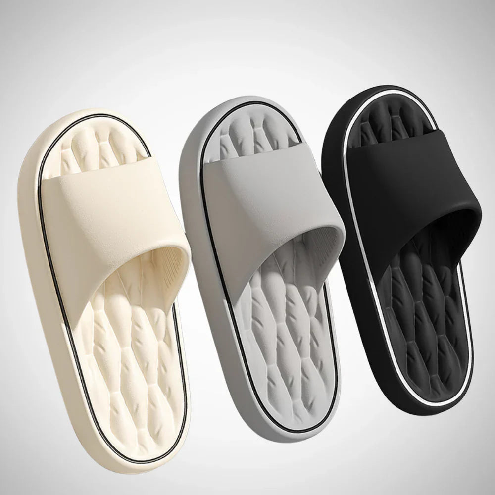 Men’s Slides with Contoured Footbed and Slip-On Design – Casual Summer Sandals for the Beach, Holidays, Leisure, and Everyday Wear