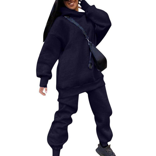 Women's Oversized Hoodie and Jogger Tracksuit