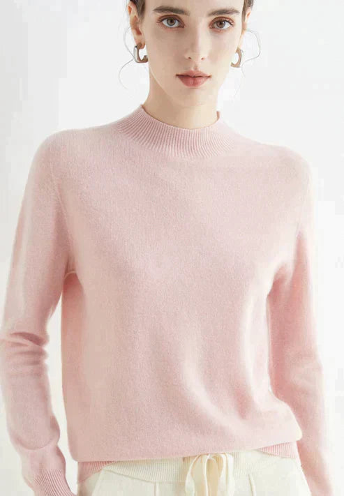 Jersey casual de punto para mujer para otoño e invierno - Jersey cálido y elegante para el día a día, el tiempo libre y un estilo casual elegante