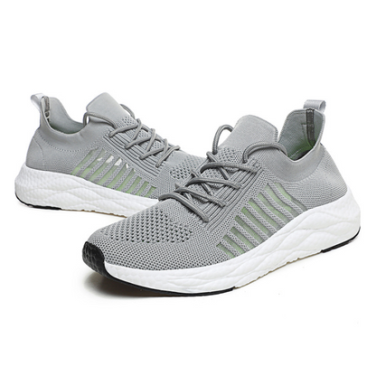 Męskie sportowe sneakersy o lekkiej, elastycznej i amortyzowanej konstrukcji – oddychające sneakersy na trening, czas wolny, spacery i co dzień