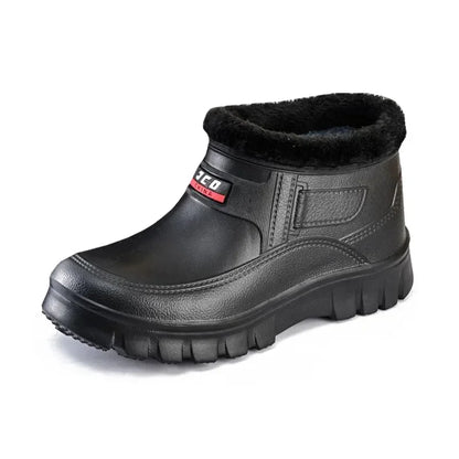 Herre Vandtætte Eva-sneboots Med Let Design Og Varmt For – Praktiske Slip-on Vinterstøvler Til Udendørsbrug, Arbejde Og Kolde Dage