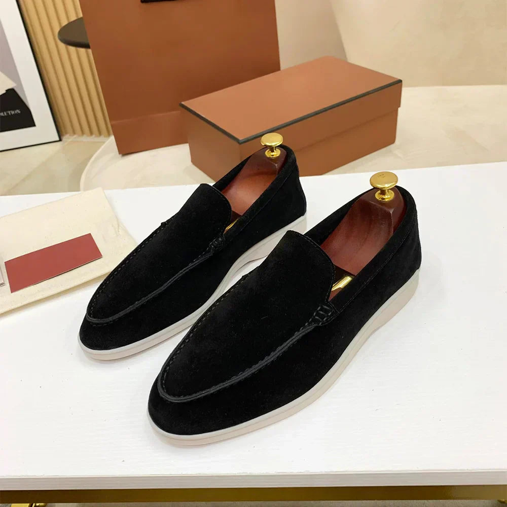 Herre Slip-on Loafers Med Elegant Design – Stilfulde Smart Casual Sko Til Kontor, Hverdagsbrug, Fritid Og Afslappede Anledninger