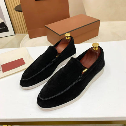 Herre Slip-on Loafers Med Elegant Design – Stilfulde Smart Casual Sko Til Kontor, Hverdagsbrug, Fritid Og Afslappede Anledninger