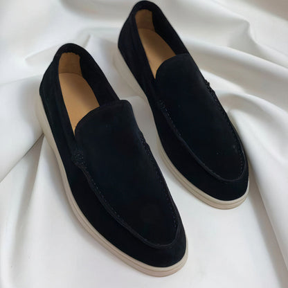 Herre Slip-on Loafers Med Elegant Design – Stilfulde Smart Casual Sko Til Kontor, Hverdagsbrug, Fritid Og Afslappede Anledninger