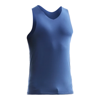 Camiseta interior térmica de forro polar para hombre, con diseño sin costuras y corte ajustado - Capa base cálida para días fríos, combinar en capas y actividades al aire libre