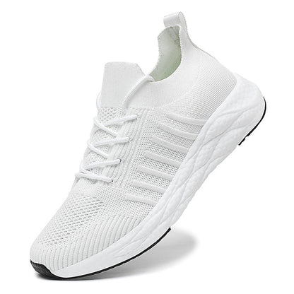 Męskie sportowe sneakersy o lekkiej, elastycznej i amortyzowanej konstrukcji – oddychające sneakersy na trening, czas wolny, spacery i co dzień