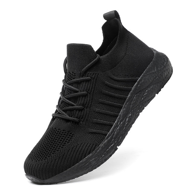 Męskie sportowe sneakersy o lekkiej, elastycznej i amortyzowanej konstrukcji – oddychające sneakersy na trening, czas wolny, spacery i co dzień