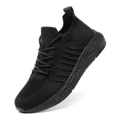 Męskie sportowe sneakersy o lekkiej, elastycznej i amortyzowanej konstrukcji – oddychające sneakersy na trening, czas wolny, spacery i co dzień