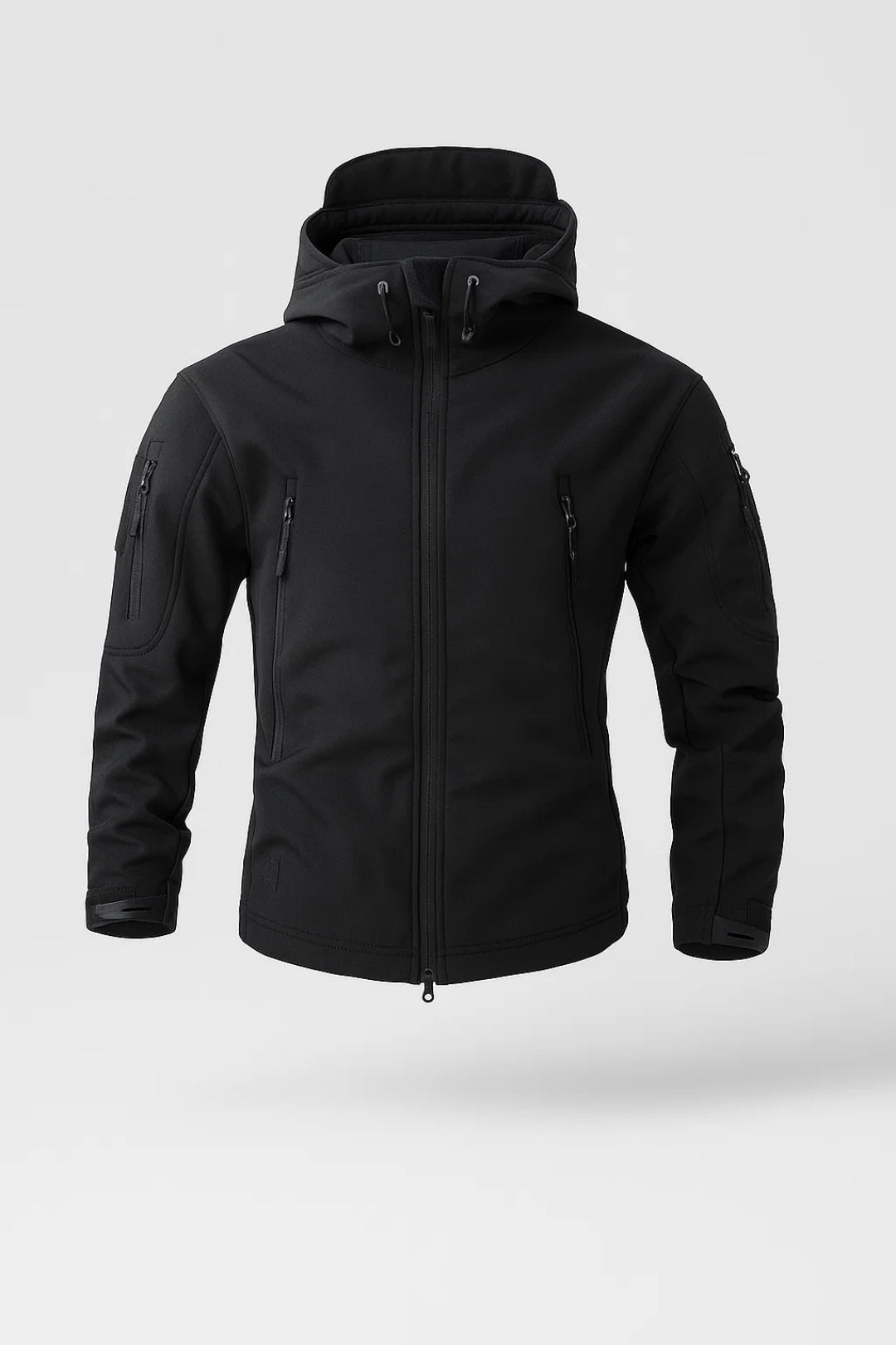 Men's Lightweight Jacket with Hood and Zip – Functional Outerwear for Everyday Wear, Leisure, Travel and Outdoor Use