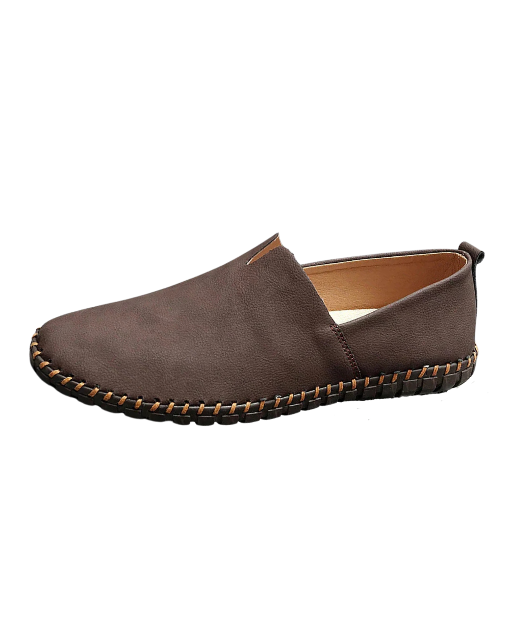 Men's Classic Leather Loafers – Elegant Everyday Shoes for Smart-Casual Style, the Office, Business, and Leisure