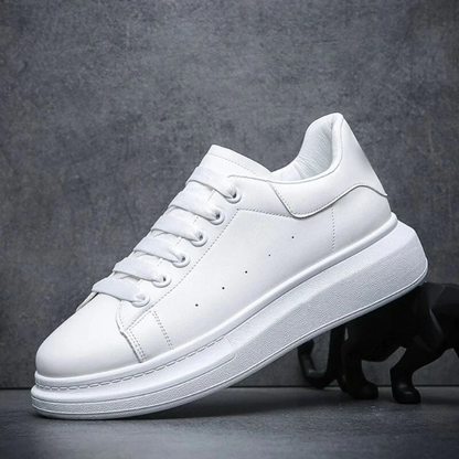 Dame Platform Sneakers med Snørebånd – Lette Hverdagssko til Gåture og Afslappet Brug