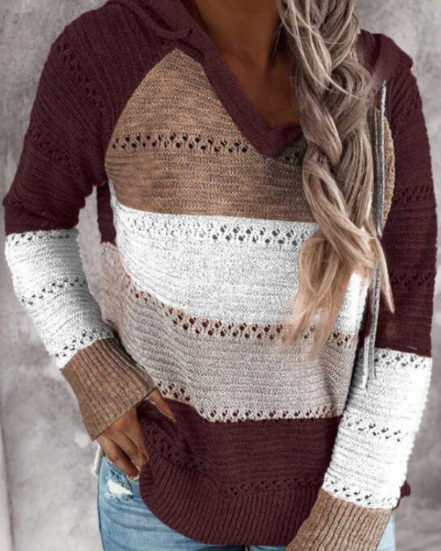 Women's Modern Hoodie - Stylish and Comfortable Sweatshirt for Everyday Wear, Leisure, Relaxation, and Streetwear Style