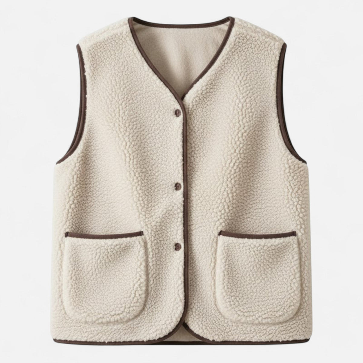 Chaleco para mujer de suave mezcla de cachemira - Prenda de abrigo elegante para combinar en capas en otoño, invierno, el día a día y un estilo casual elegante