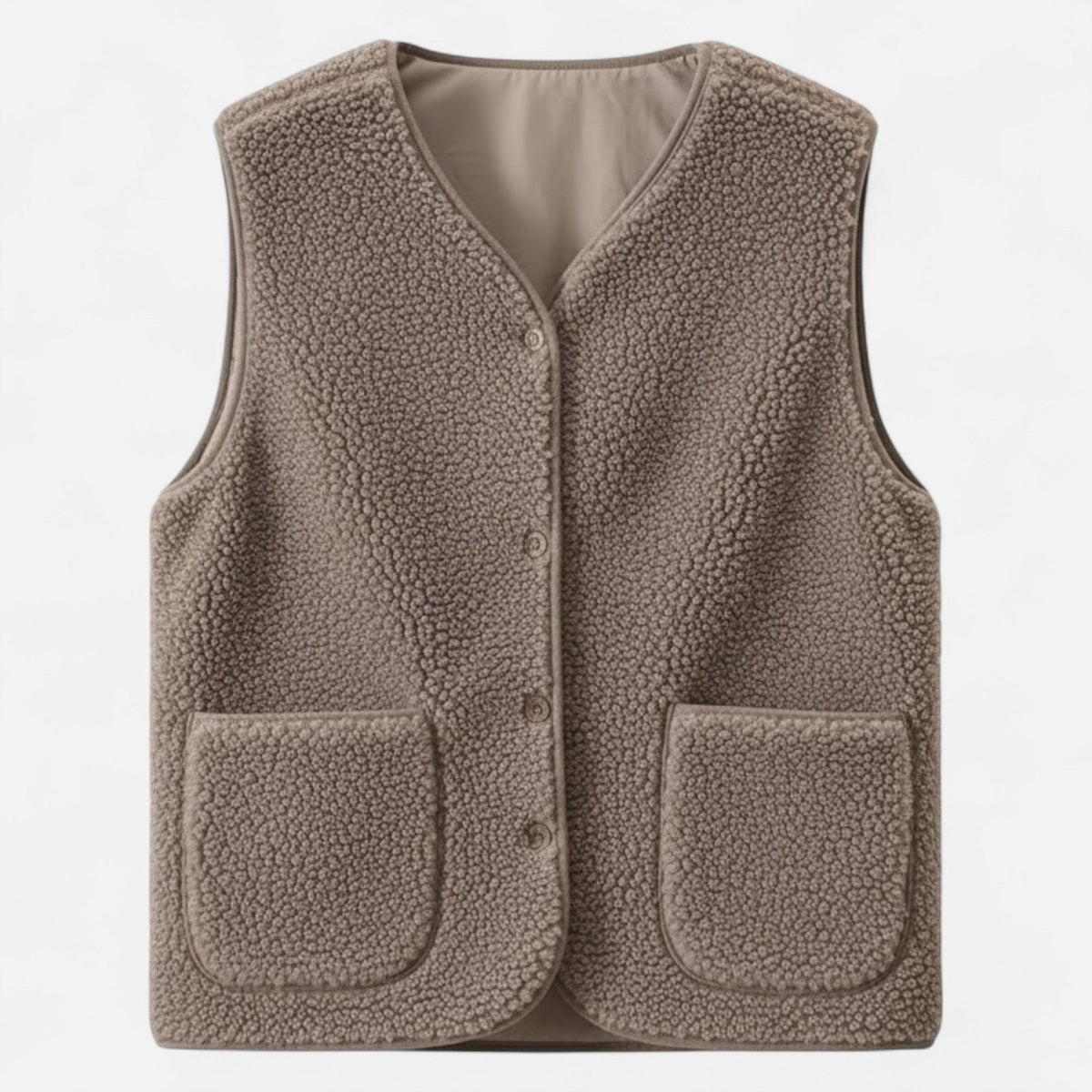 Chaleco para mujer de suave mezcla de cachemira - Prenda de abrigo elegante para combinar en capas en otoño, invierno, el día a día y un estilo casual elegante