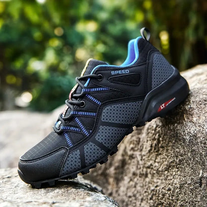 Herre Trailsneakers Med Robust Greb Og Forstærket Design – Praktiske Sneakers Til Vandreture, Trekking, Fritid Og Udendørsbrug