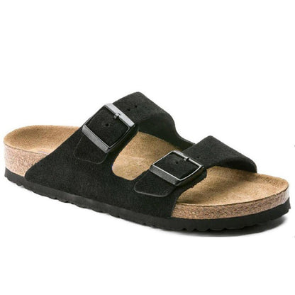 Herre Sandaler Med Justerbare Remme Og Korkfodseng