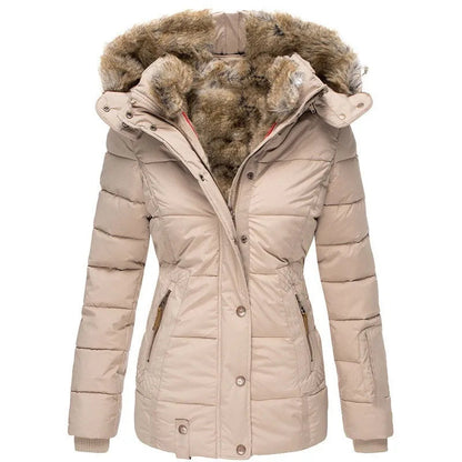 Chaqueta de invierno para mujer de corte regular - Corte clásico para disfrutar de calidez y comodidad en los días fríos