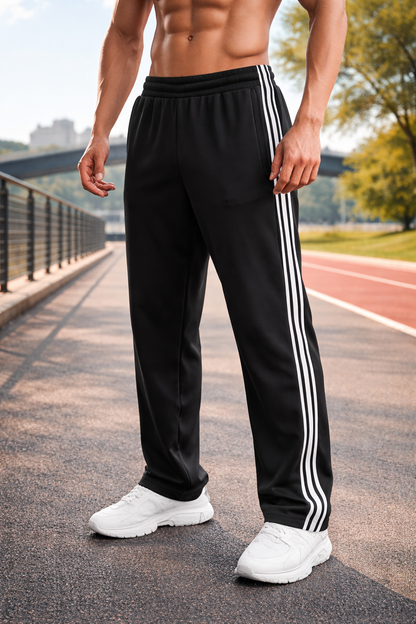 Pantaloni sport pentru bărbați cu șnur – pantaloni ușori de antrenament pentru sport, timp liber, exerciții și purtare zilnică