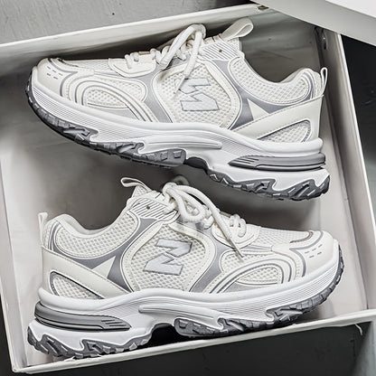 Herre Chunky Sneakers Med Mesh Og Kraftig Sål