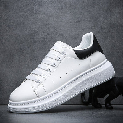 Dame Platform Sneakers med Snørebånd – Lette Hverdagssko til Gåture og Afslappet Brug