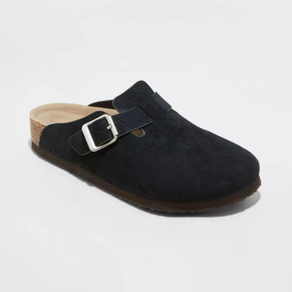 Dame Clog-Slippers med Spænde – Polstret Fodseng og Casual Slip-On Sandaler